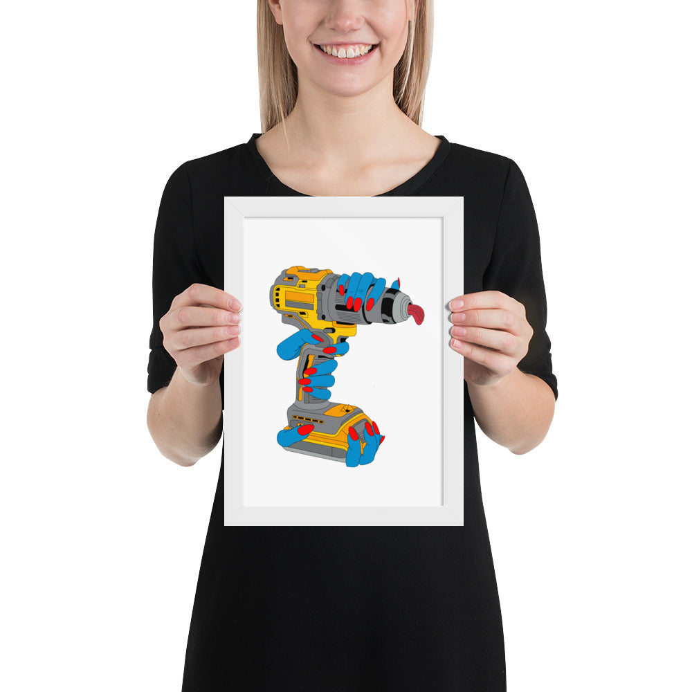 Framed Drill Print - Various Sizes