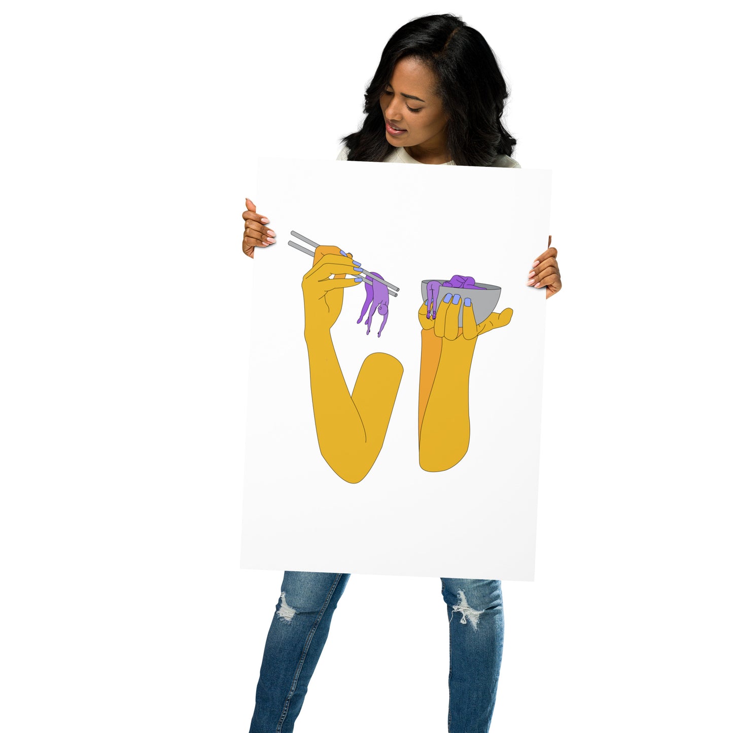 Maneater Print Portrait - Various Sizes