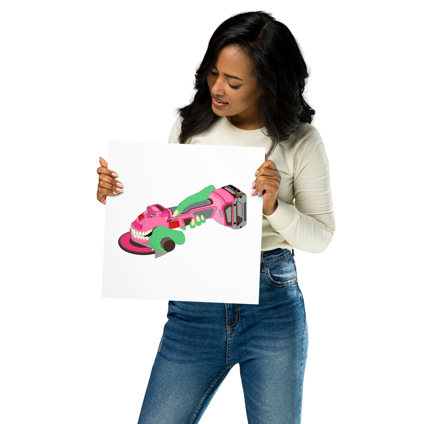 Angle Grinder Print Landscape/Square - Various Sizes