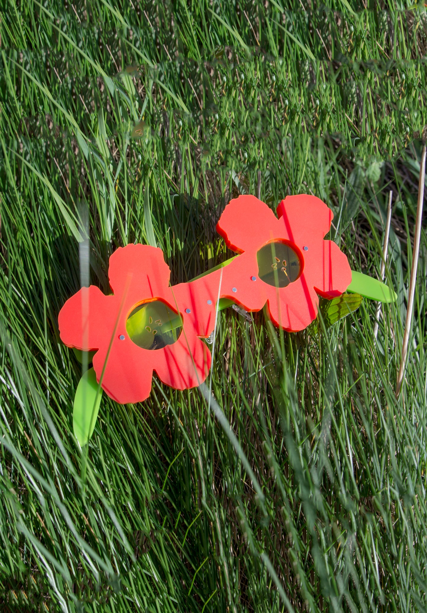 SAMPLE SALE Warhol Poppy glasses