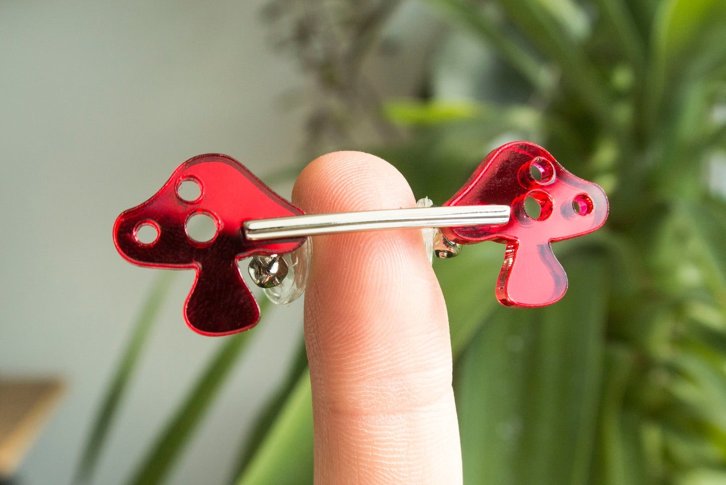 Tiny Mushroom Glasses
