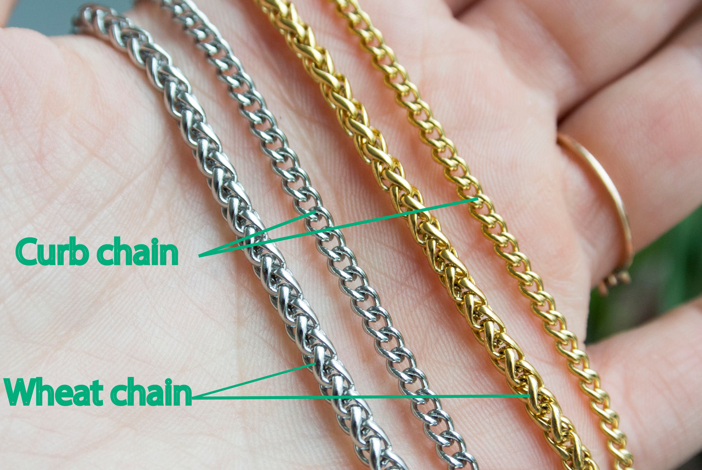 Tiny glasses on a glasses chain - read description!