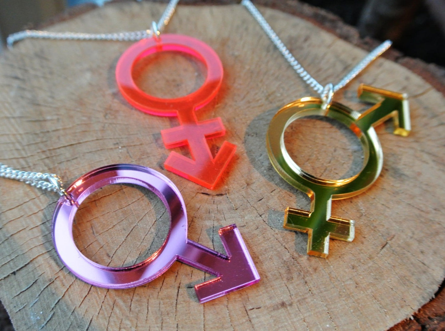 Gender Symbol Necklace