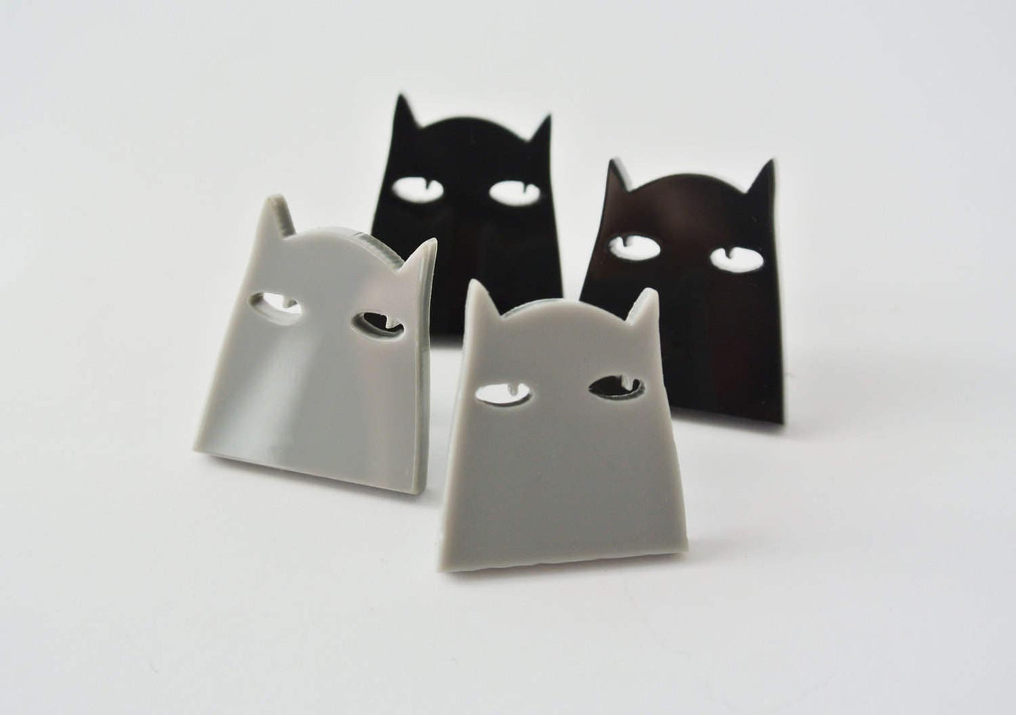 Cat Stud Earrings