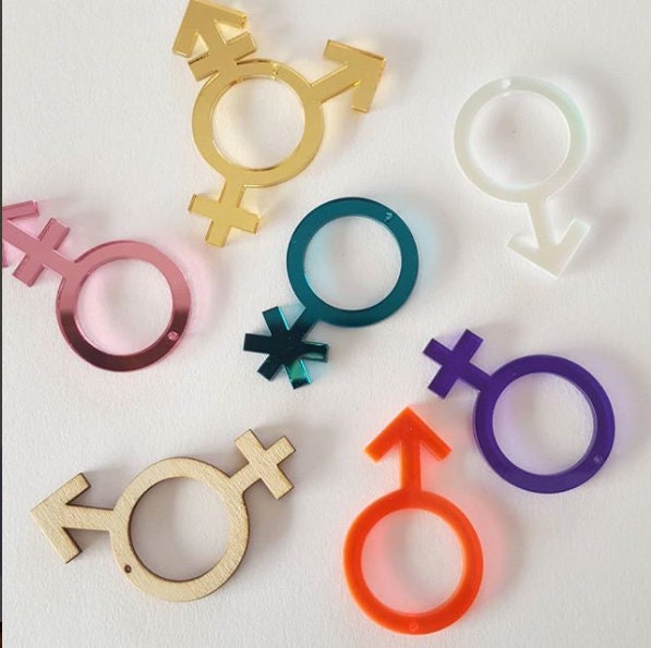 Gender Symbol Necklace