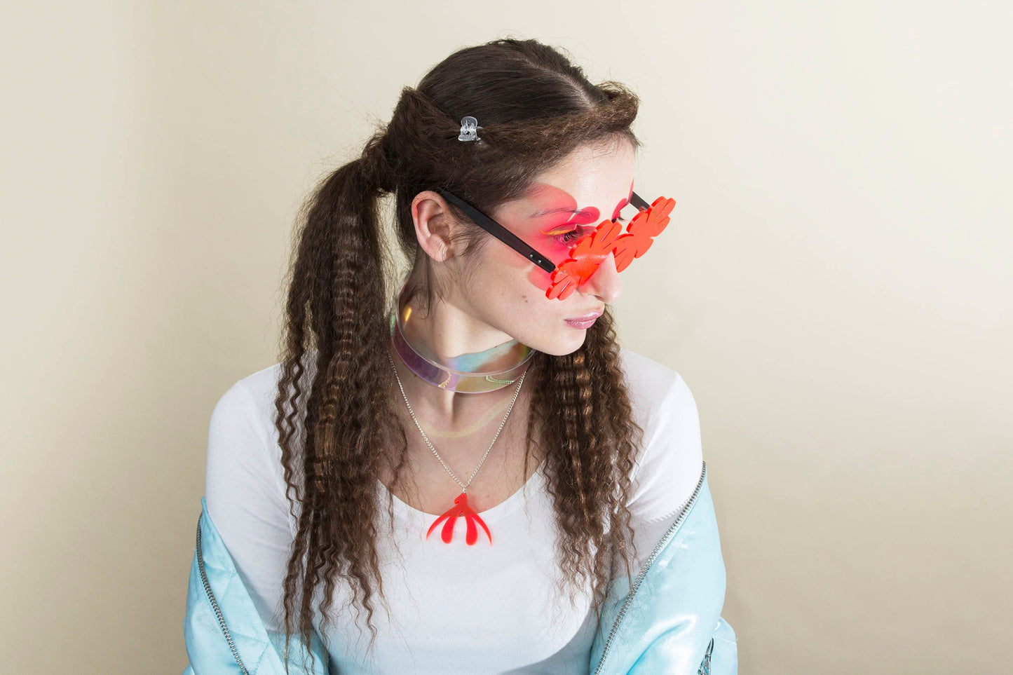 Neon Daisy Glasses