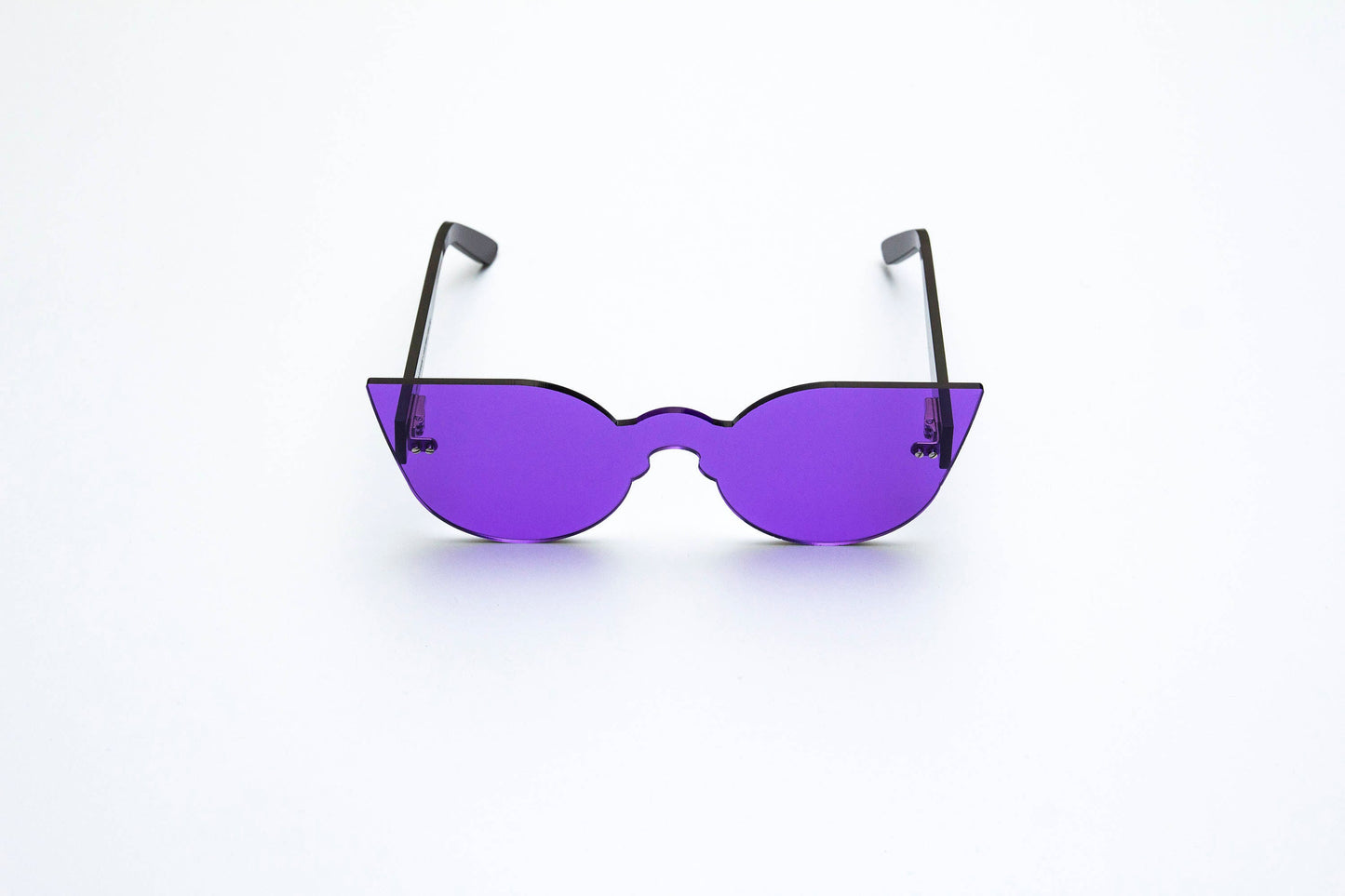 Purple Cat Eye Glasses