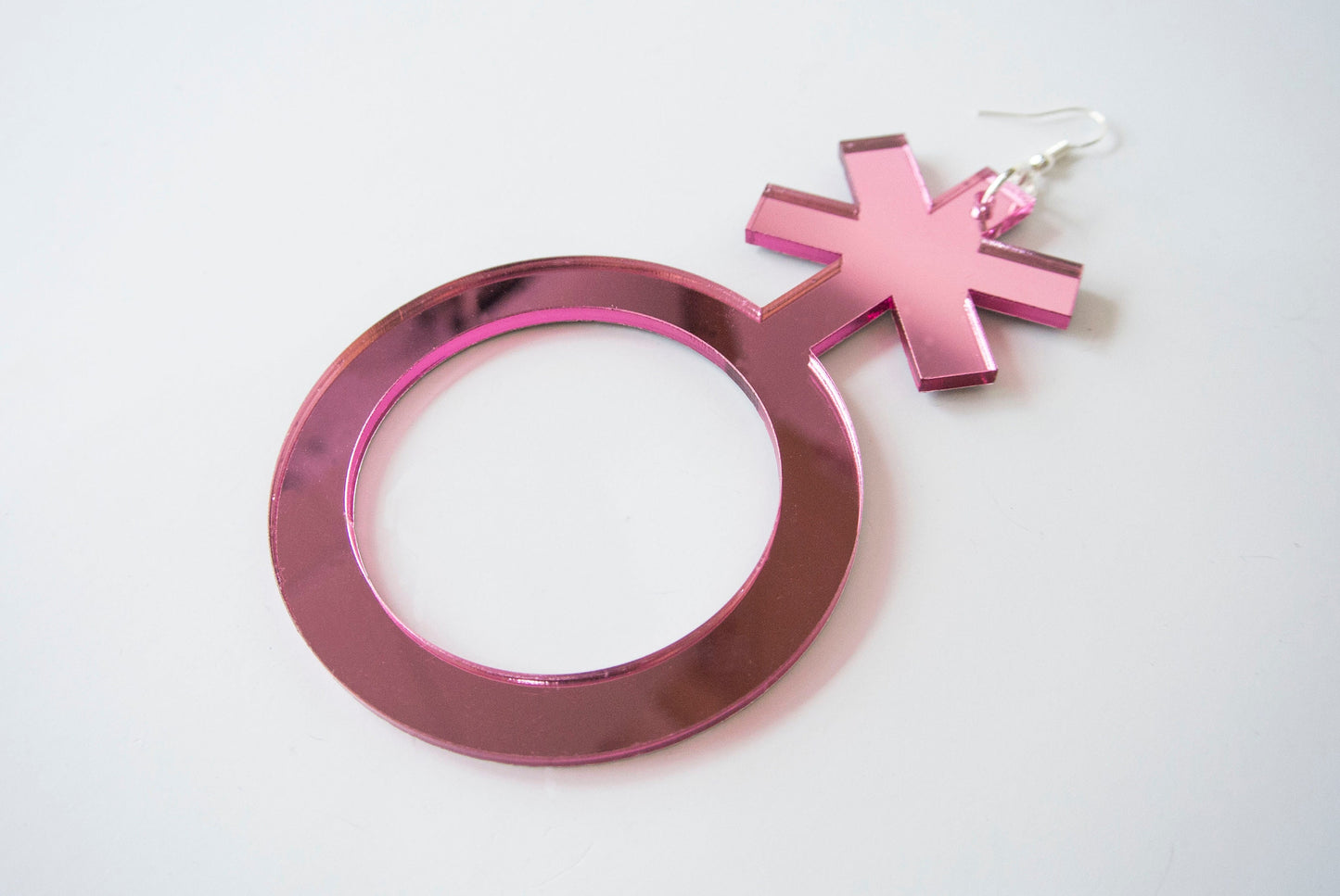 XL Non Binary Symbol Earring