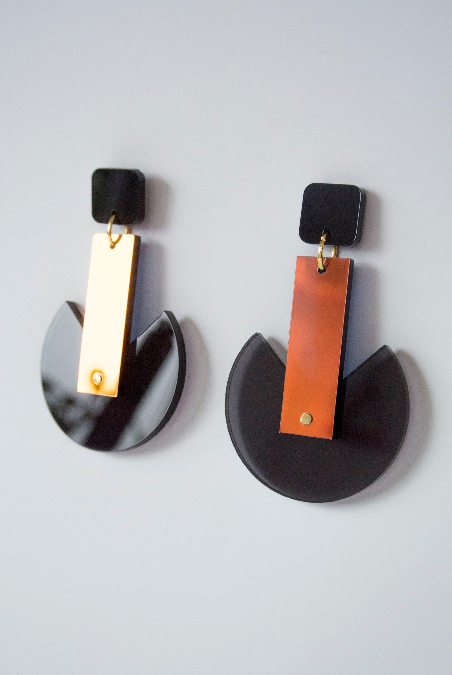 Geometric Tulip Earrings