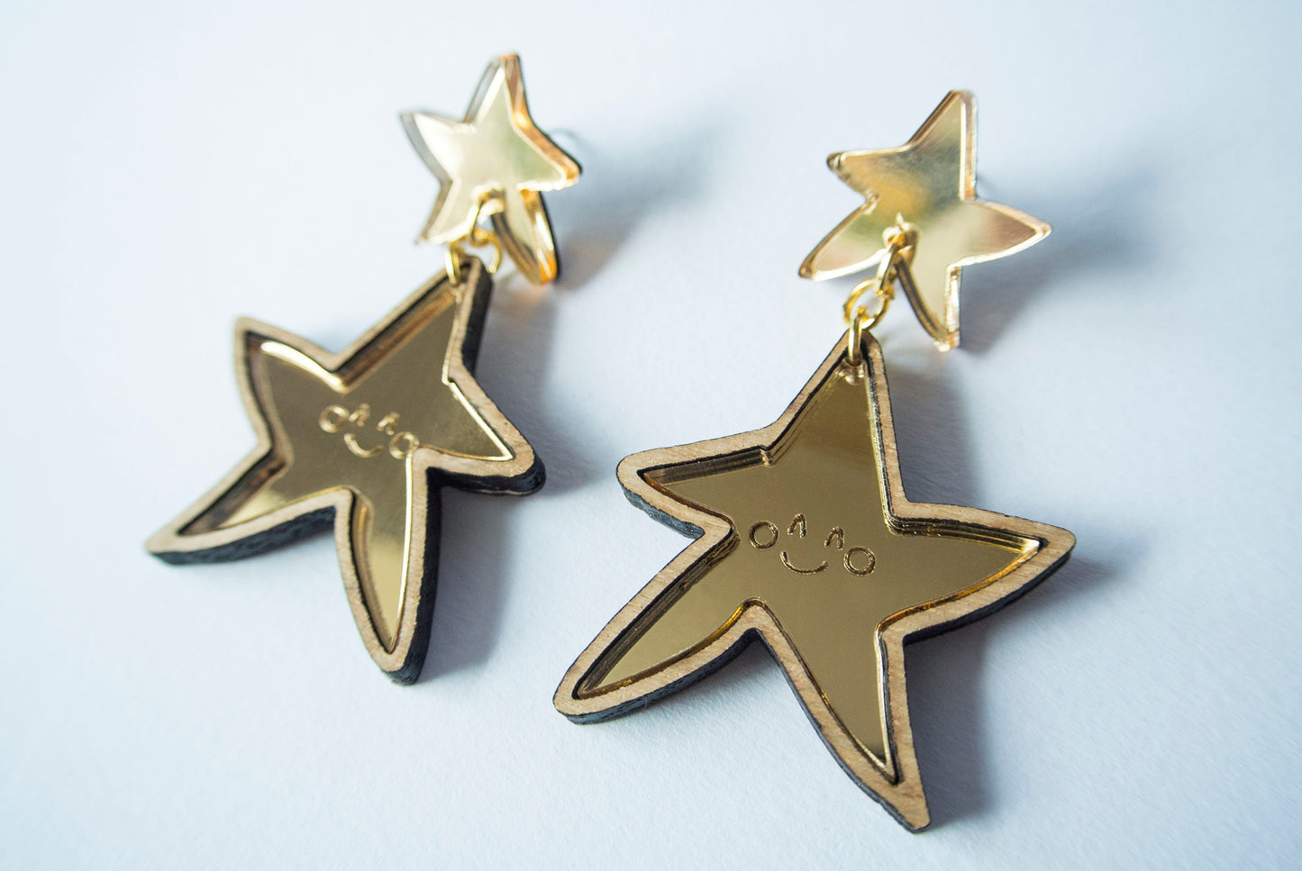 Star Drop Earrings