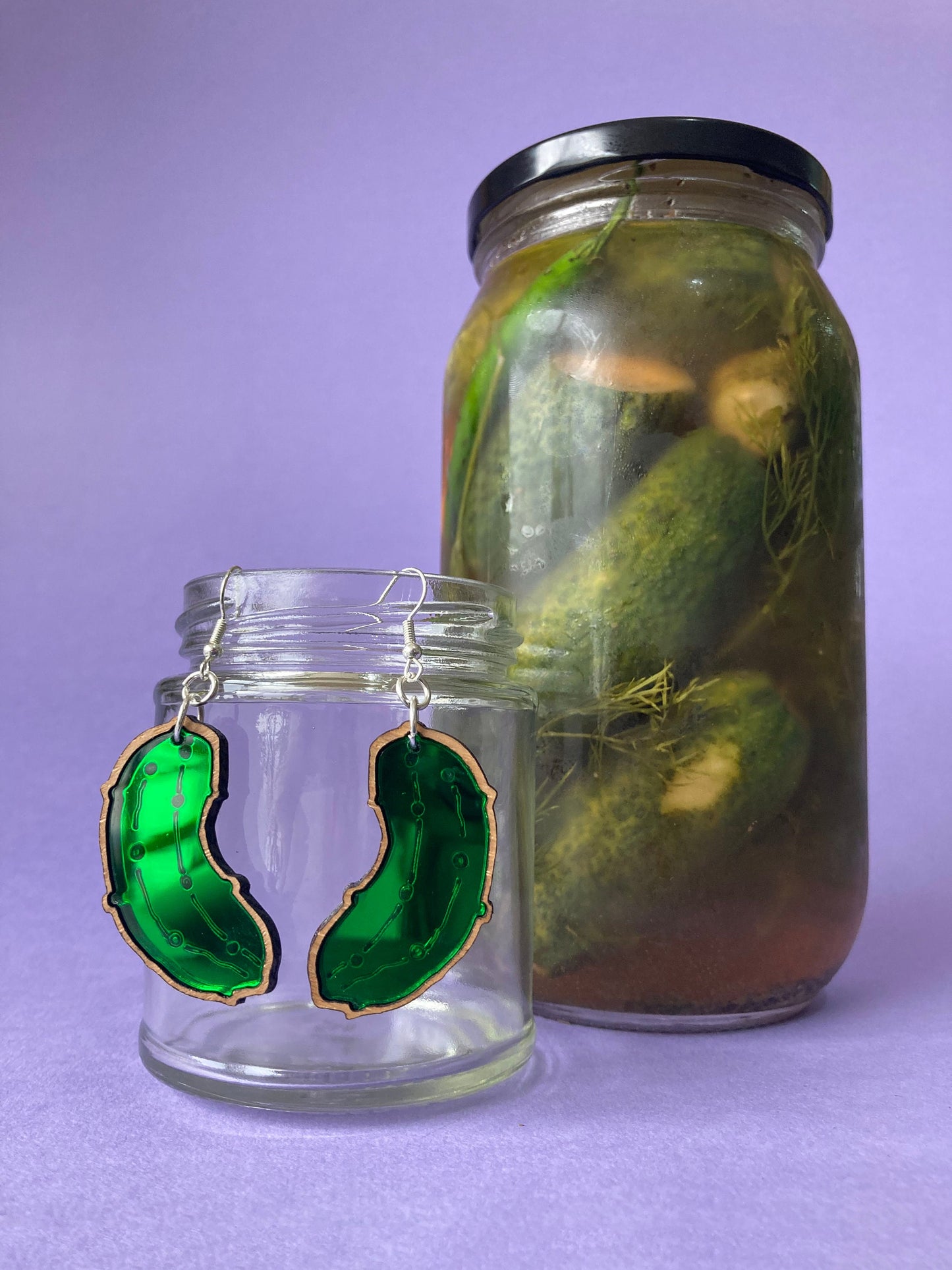 Pickle Stud Earrings