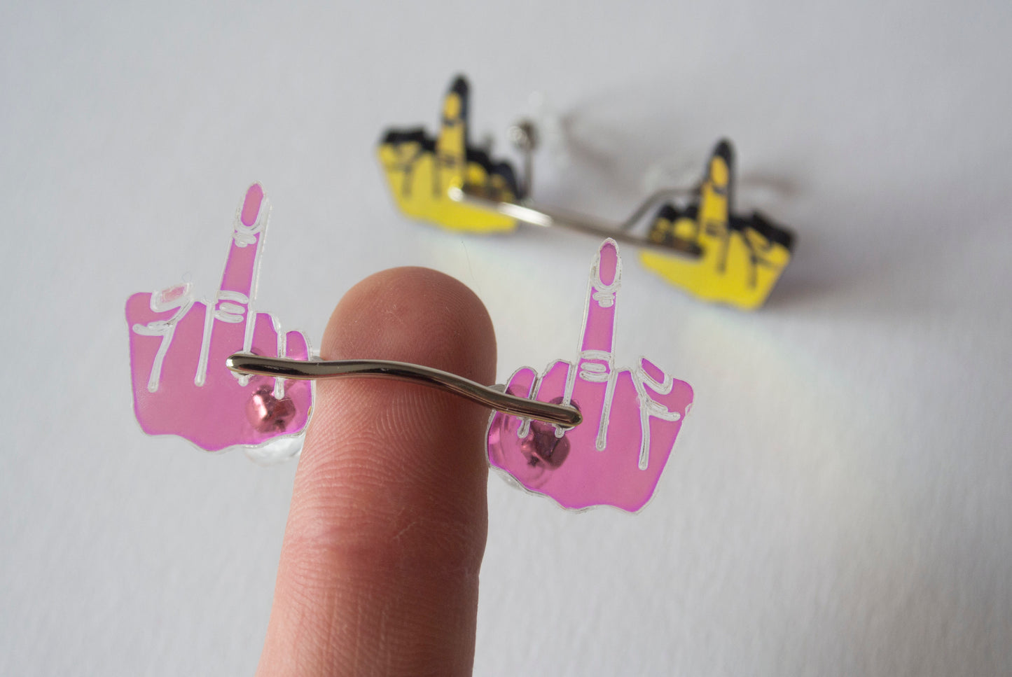Middle Finger Tiny Glasses