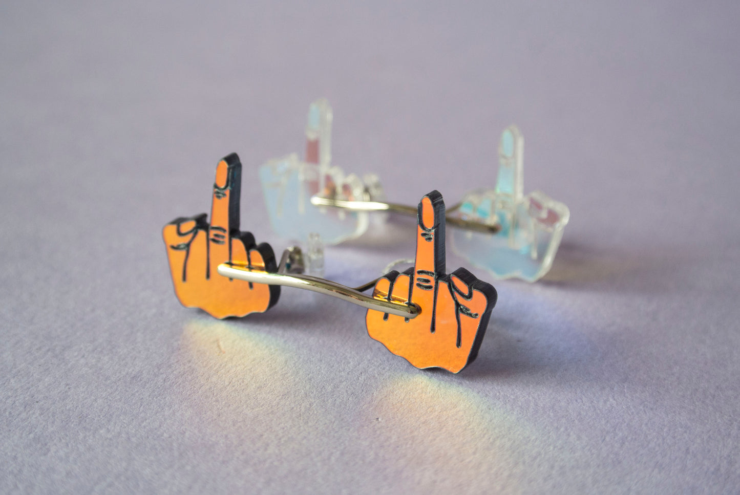 Middle Finger Tiny Glasses