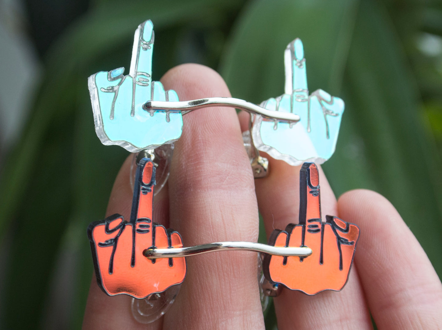 Middle Finger Tiny Glasses