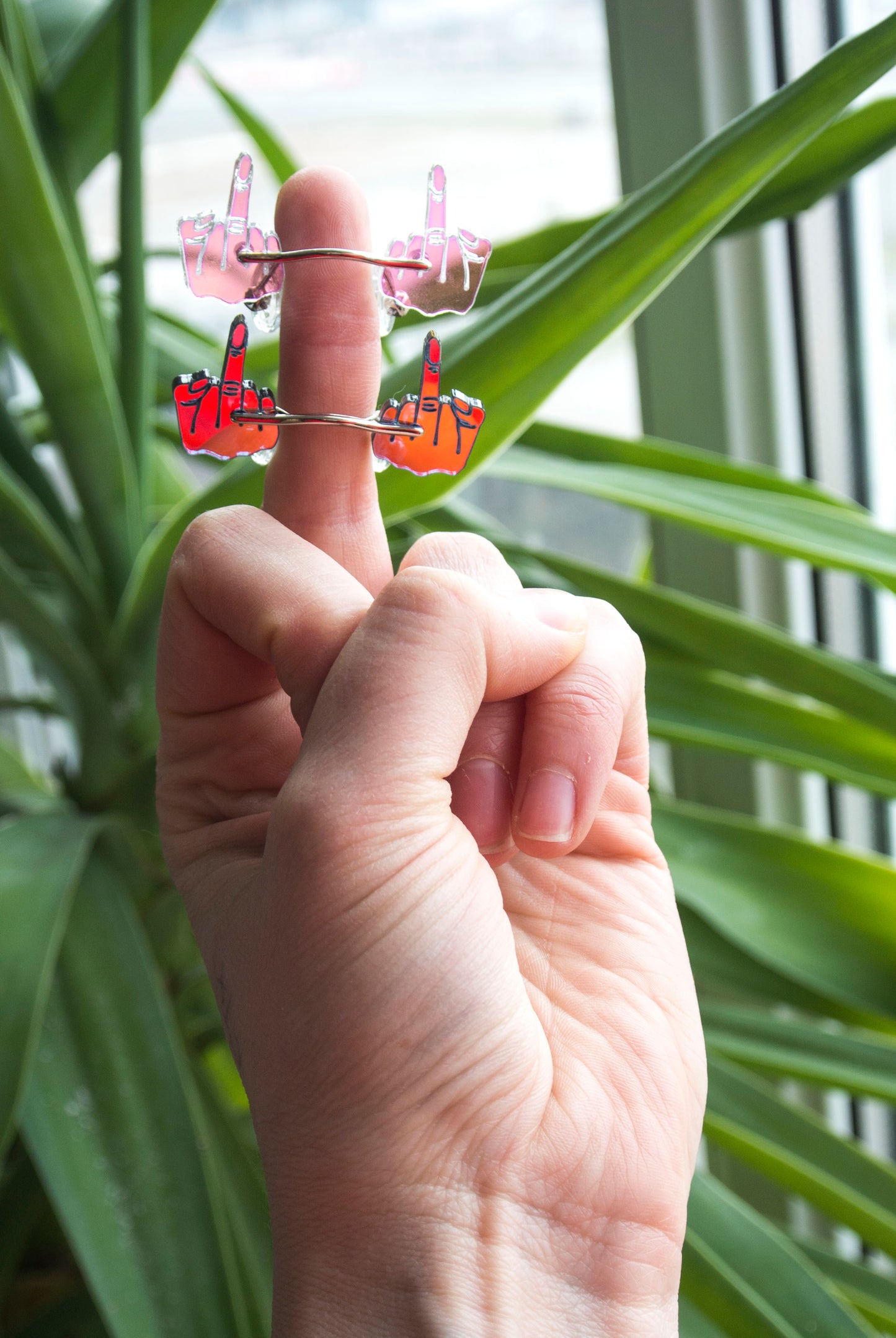 Middle Finger Tiny Glasses