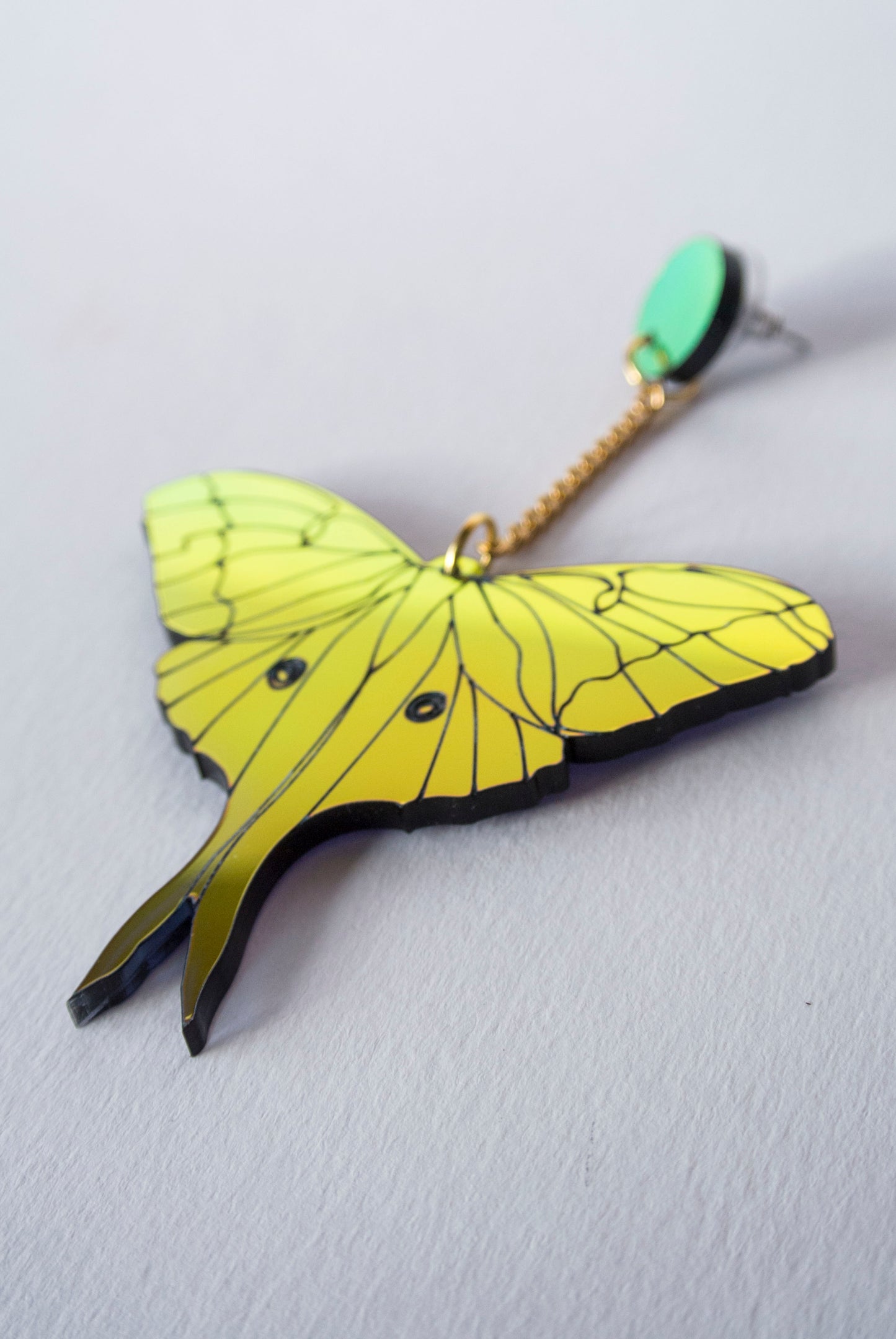 Moth Earrings with Veronica Velveteen