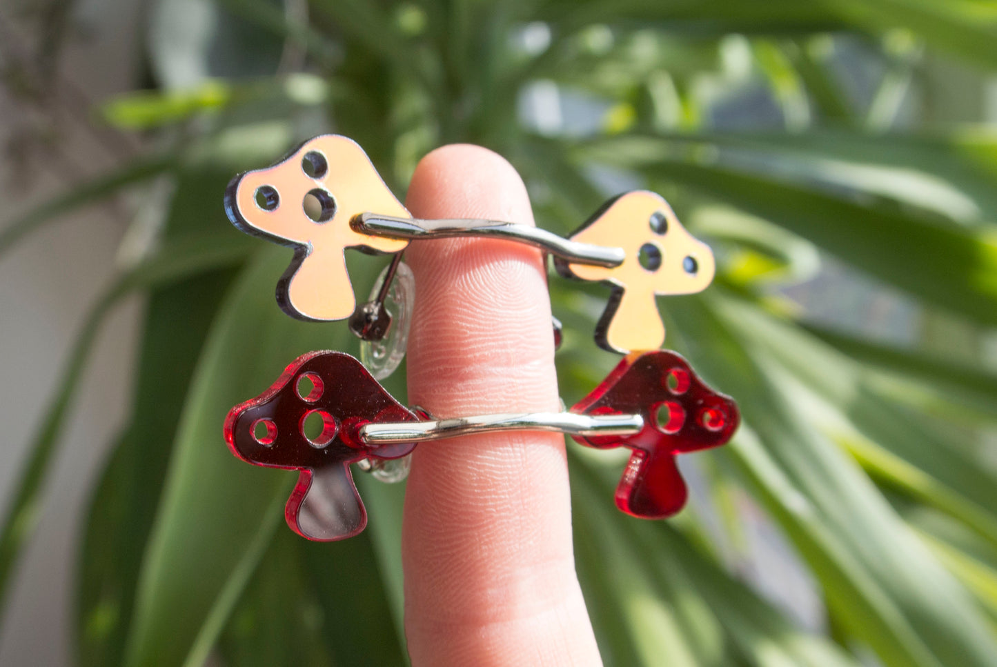 Tiny Mushroom Glasses