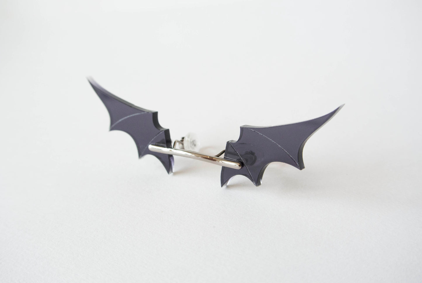 Blakc bat wing miniature glasses by Animalhair