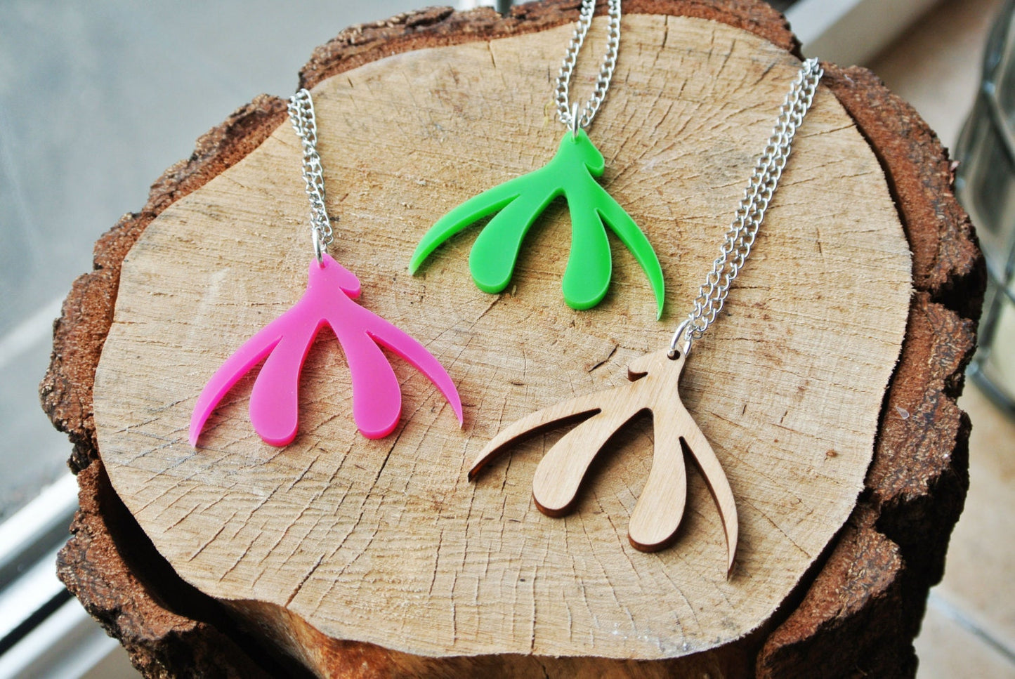 Laser Cut Clit Necklaces for FGM Charity