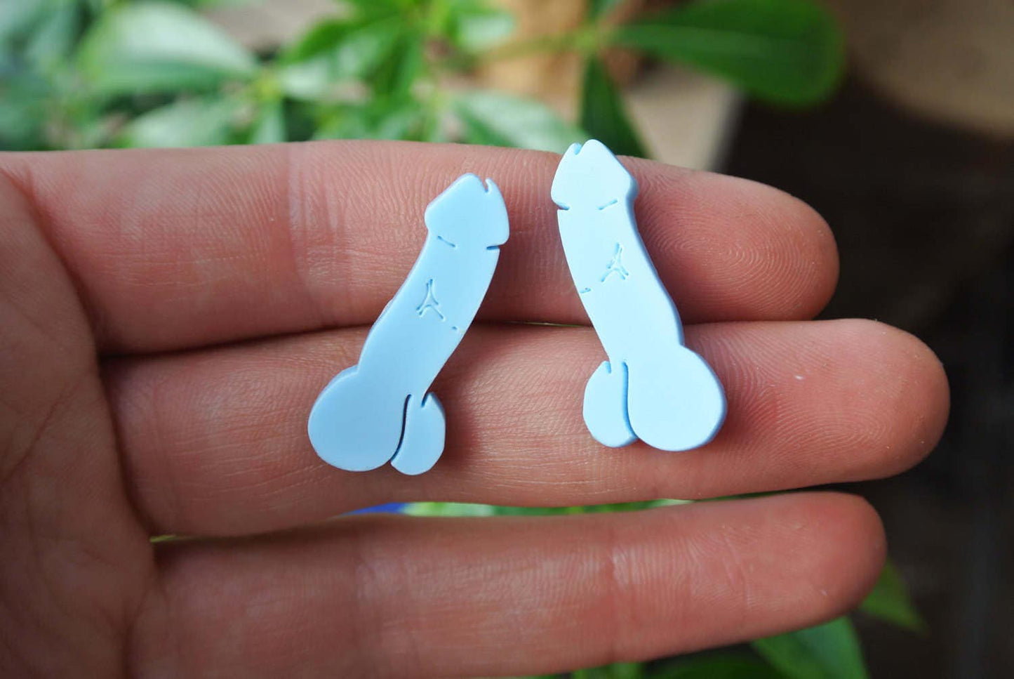 Dick Stud Earrings