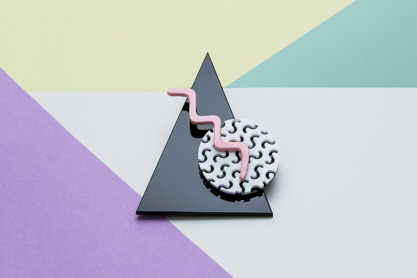 Wiggle Pin Brooch