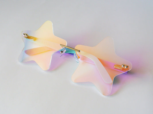 Iridescent Star Glasses