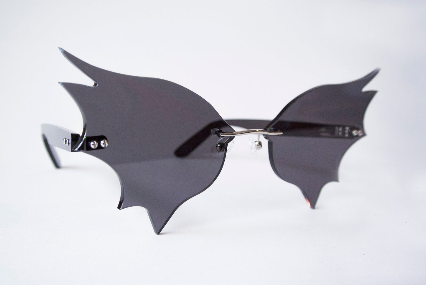 Black Bat Wing Glasses