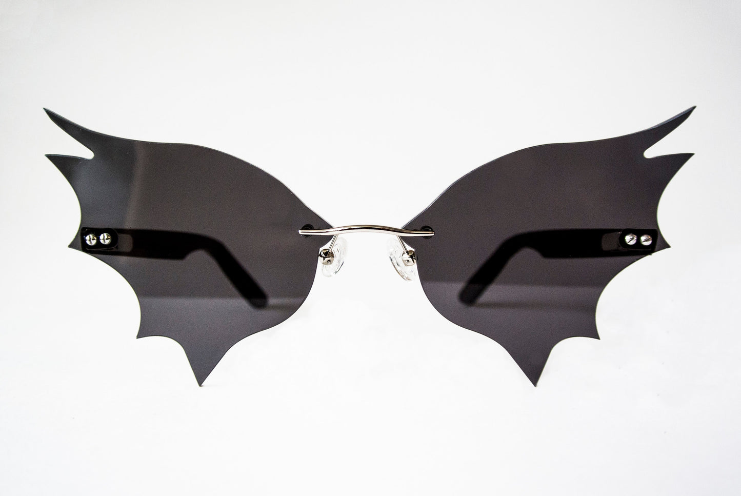 Iridescent Bat Wing Glasses