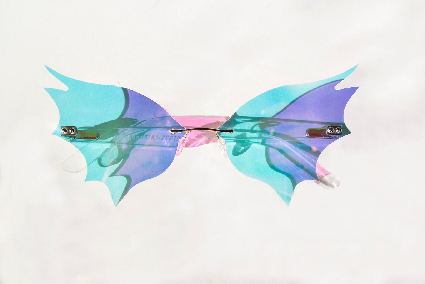 Black Bat Wing Glasses