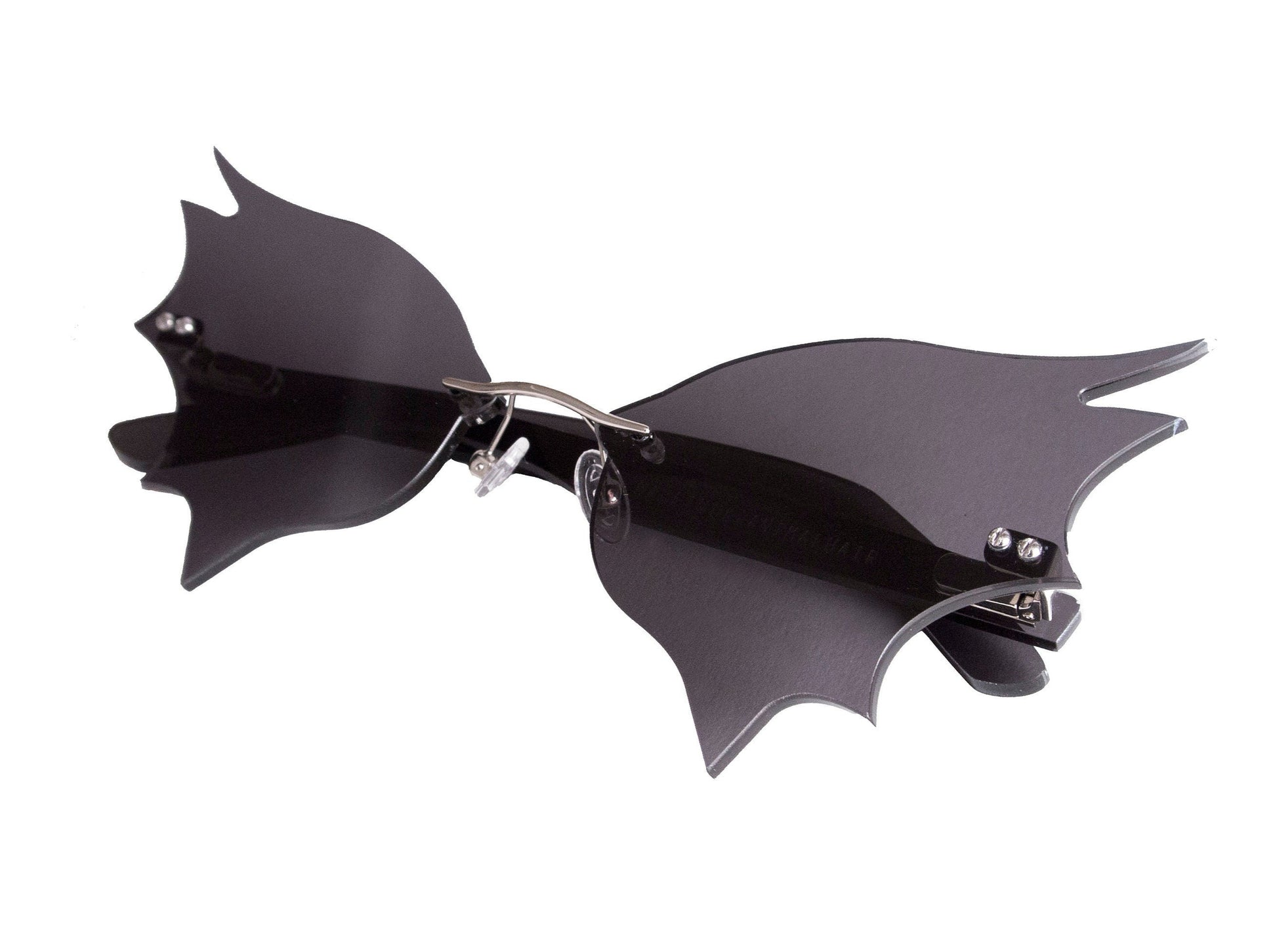 Black bat wing inspired glasses by animalhair