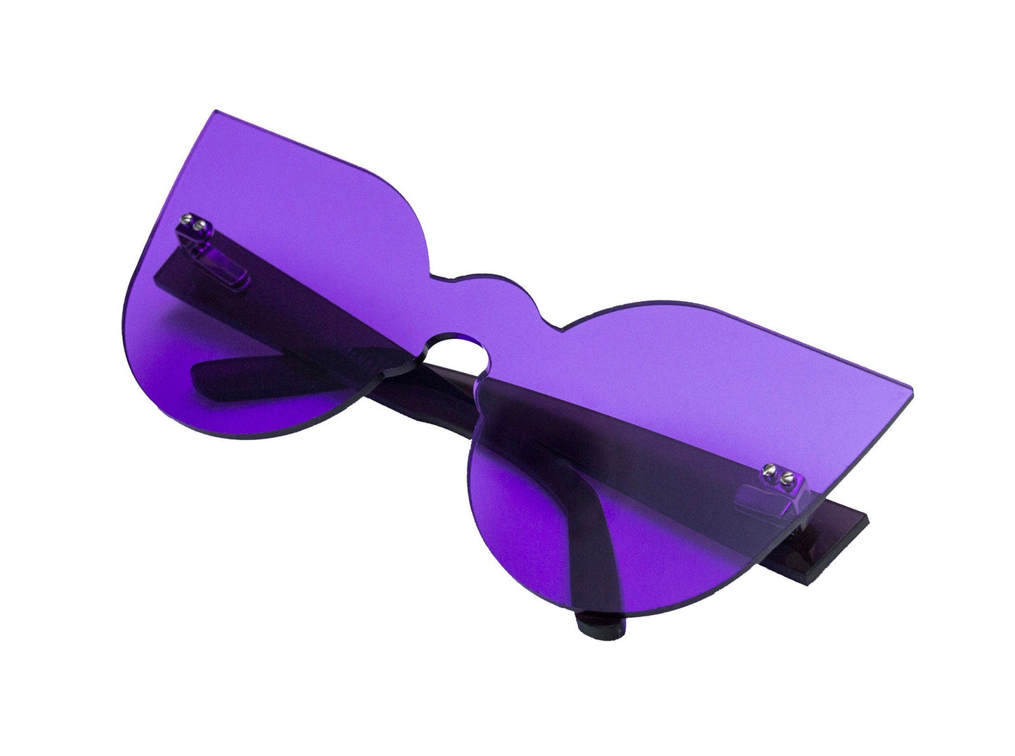 Purple Cat Eye Glasses