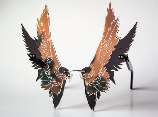 Dark Angel Wings Glasses