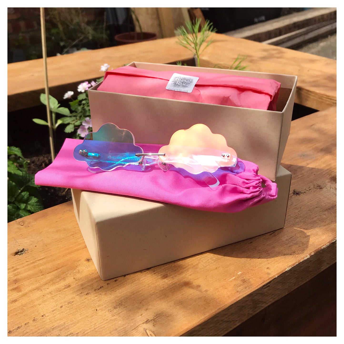 Iridescent Cloud glasses