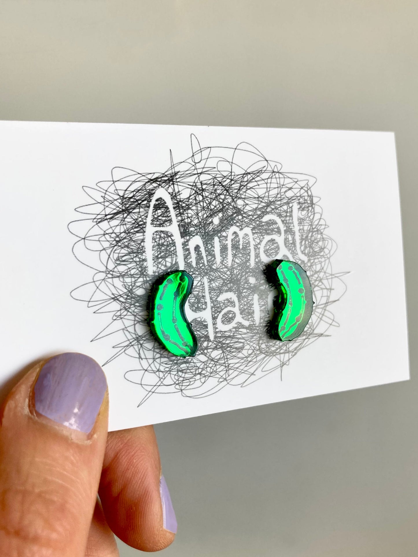 Pickle Stud Earrings