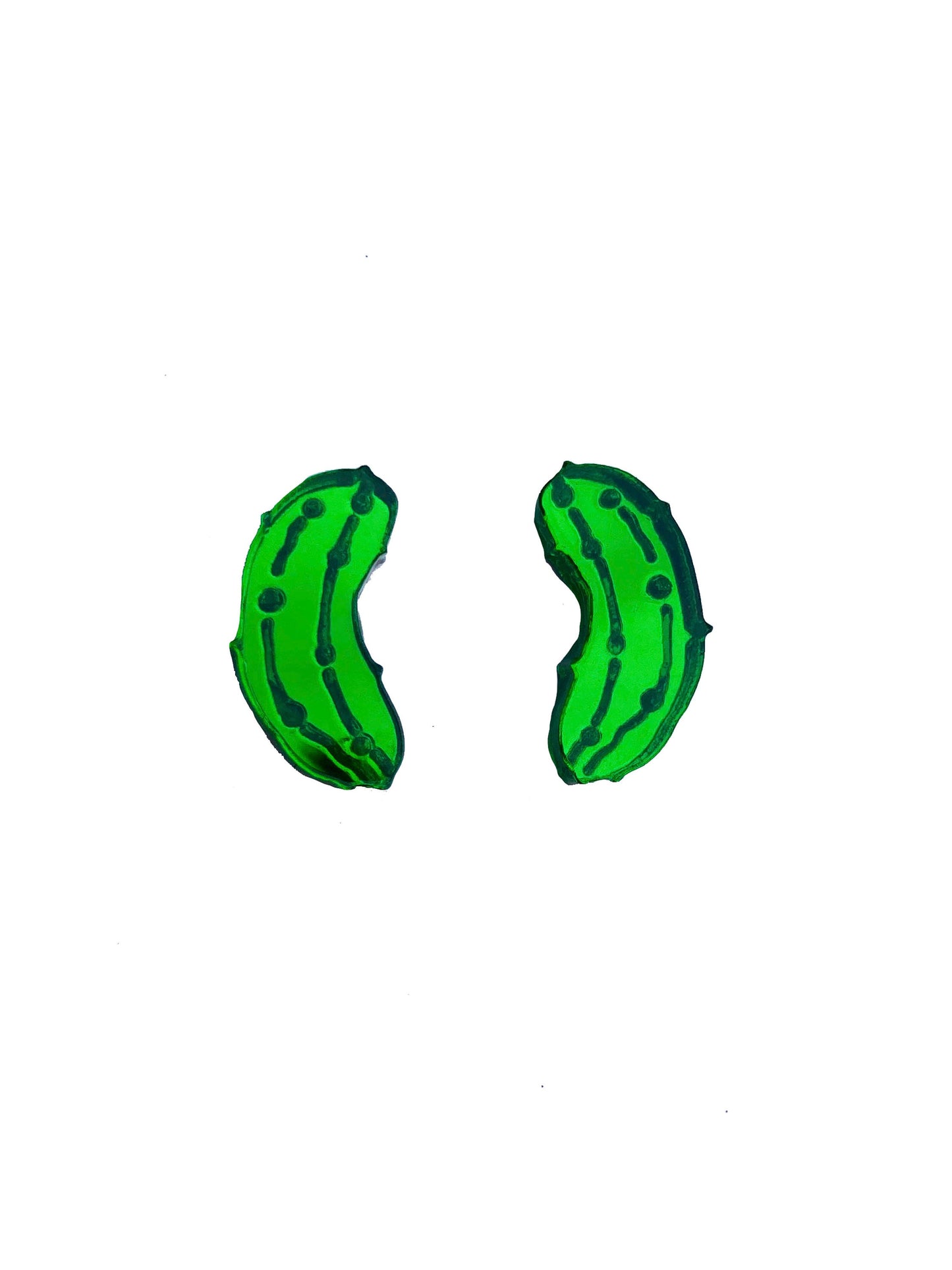Pickle Stud Earrings