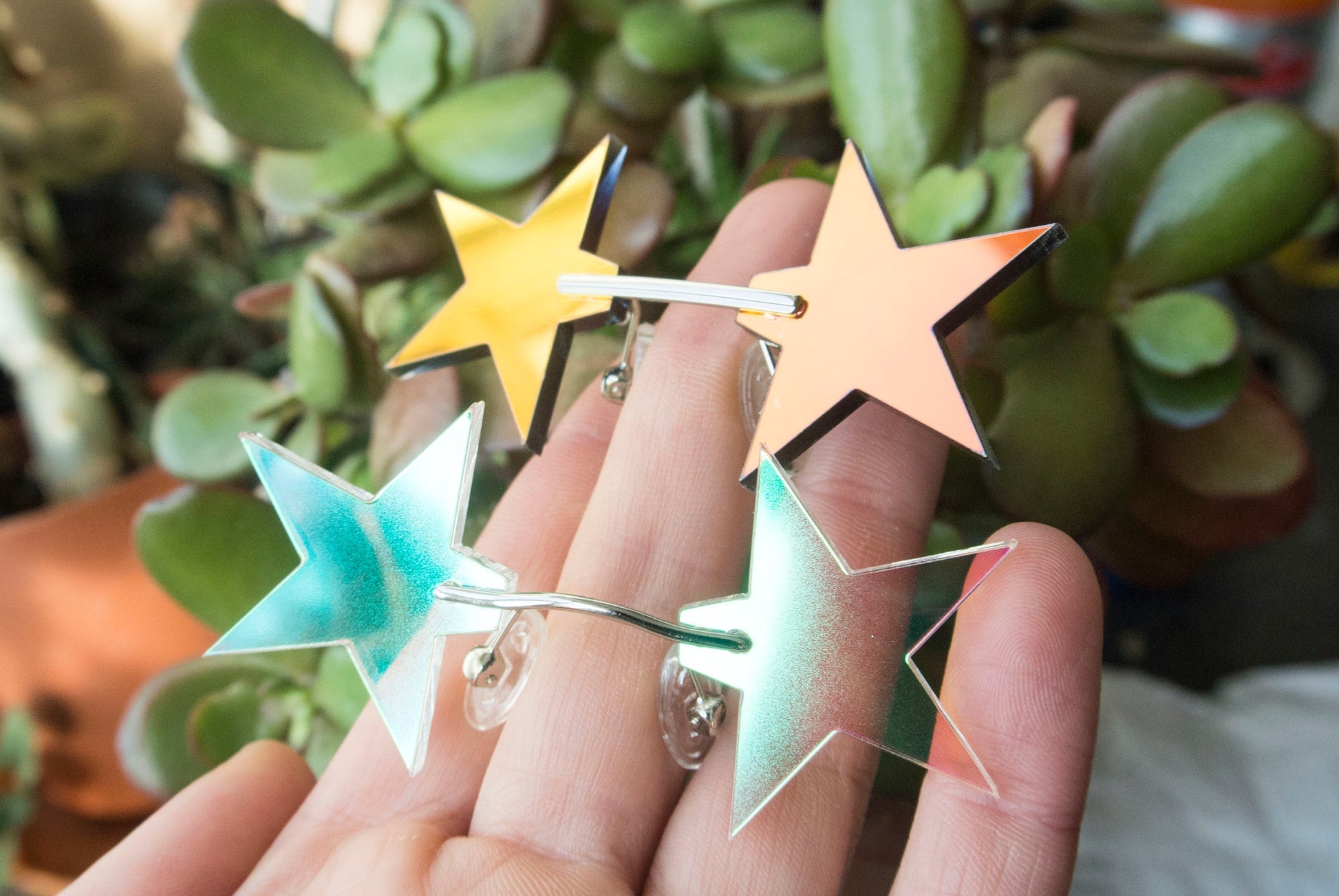 Tiny star glasses for your nose