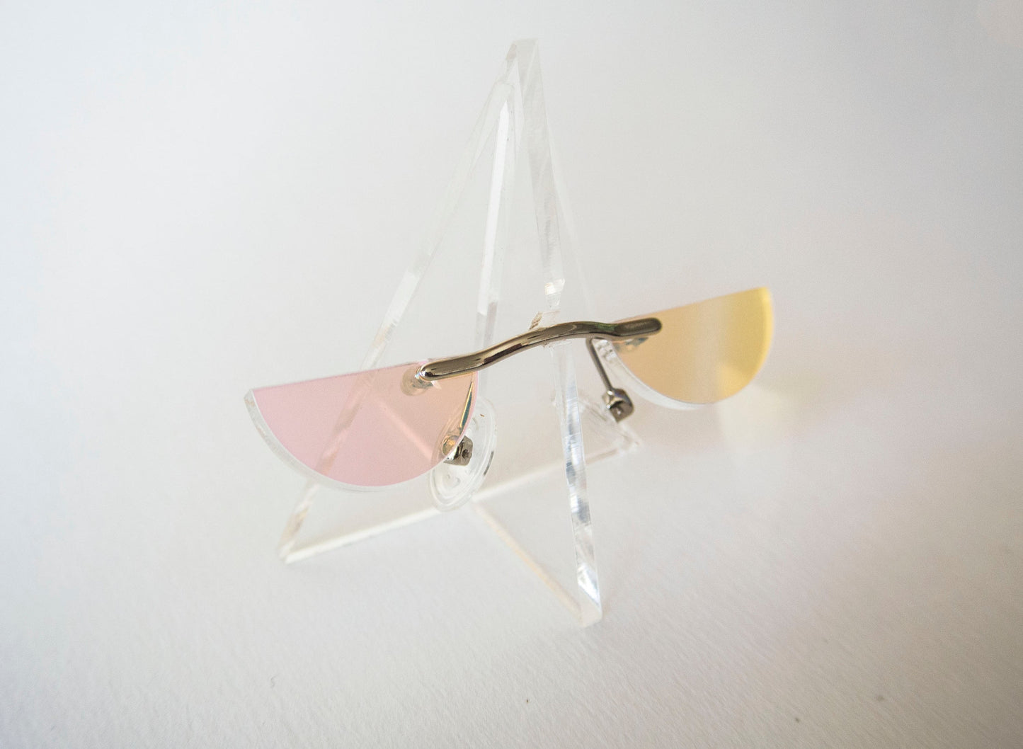 Tiny Half Moon Glasses