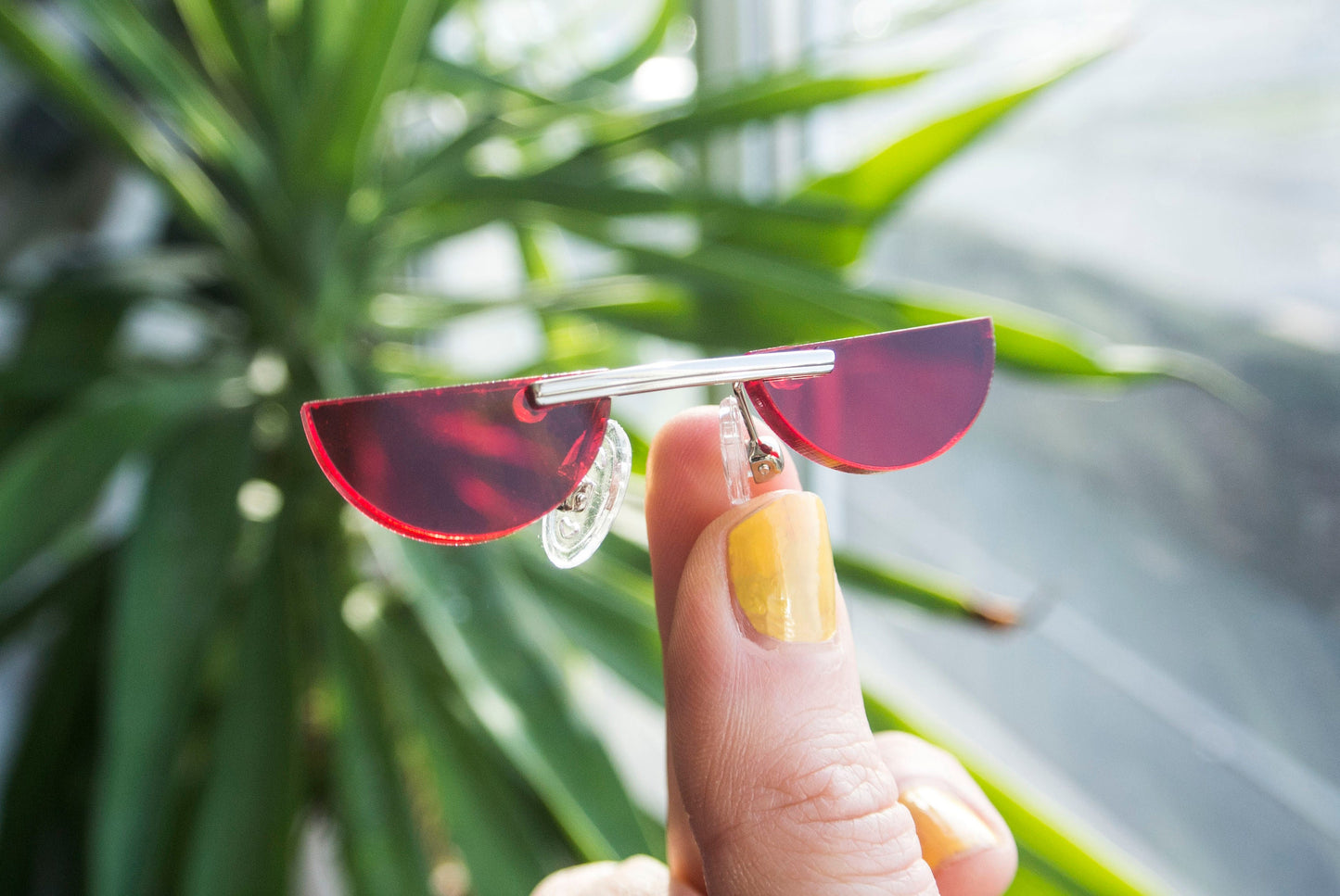 Tiny Half Moon Glasses