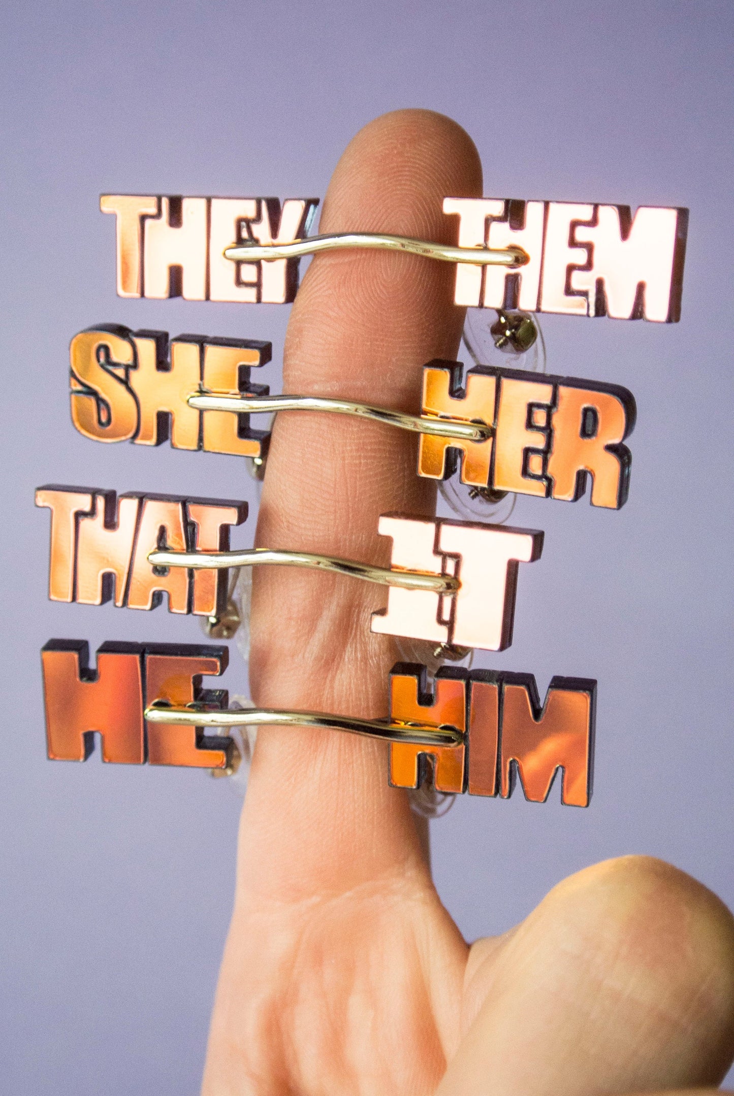 Tiny Pronoun Glasses