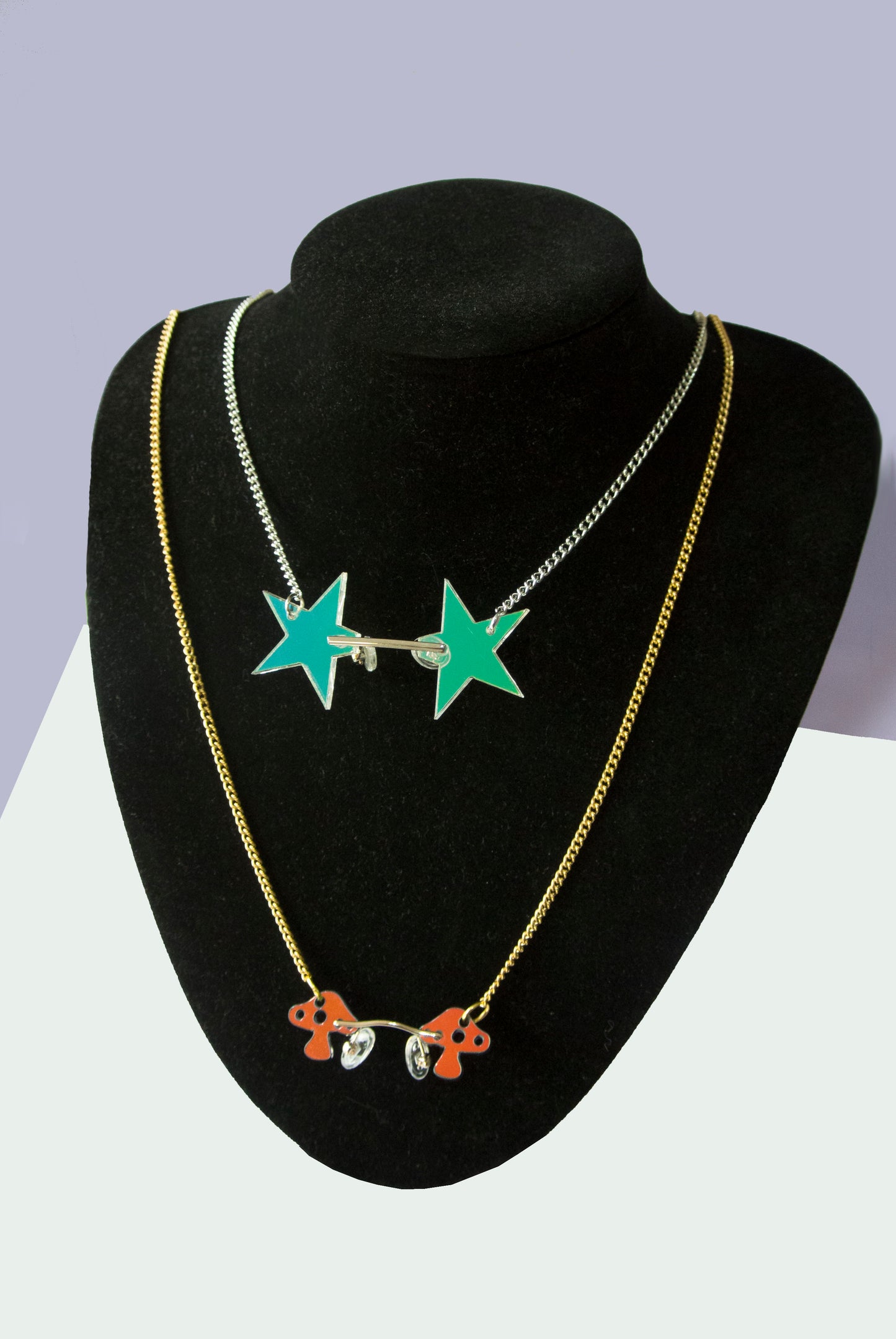 Tiny Glasses Necklace