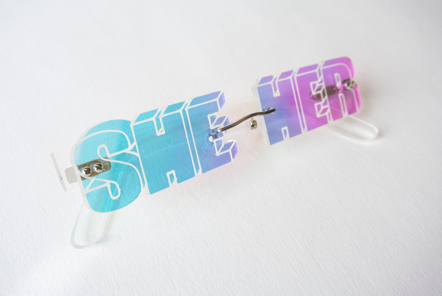 Pronoun glasses